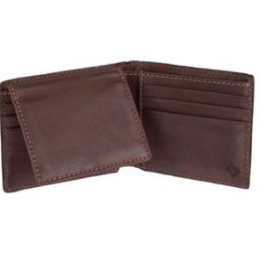 Columbia Bags - Men’s Brown Leather Columbia Wallet Columbia Bags - Men’s Brown Leather Columbia Wallet